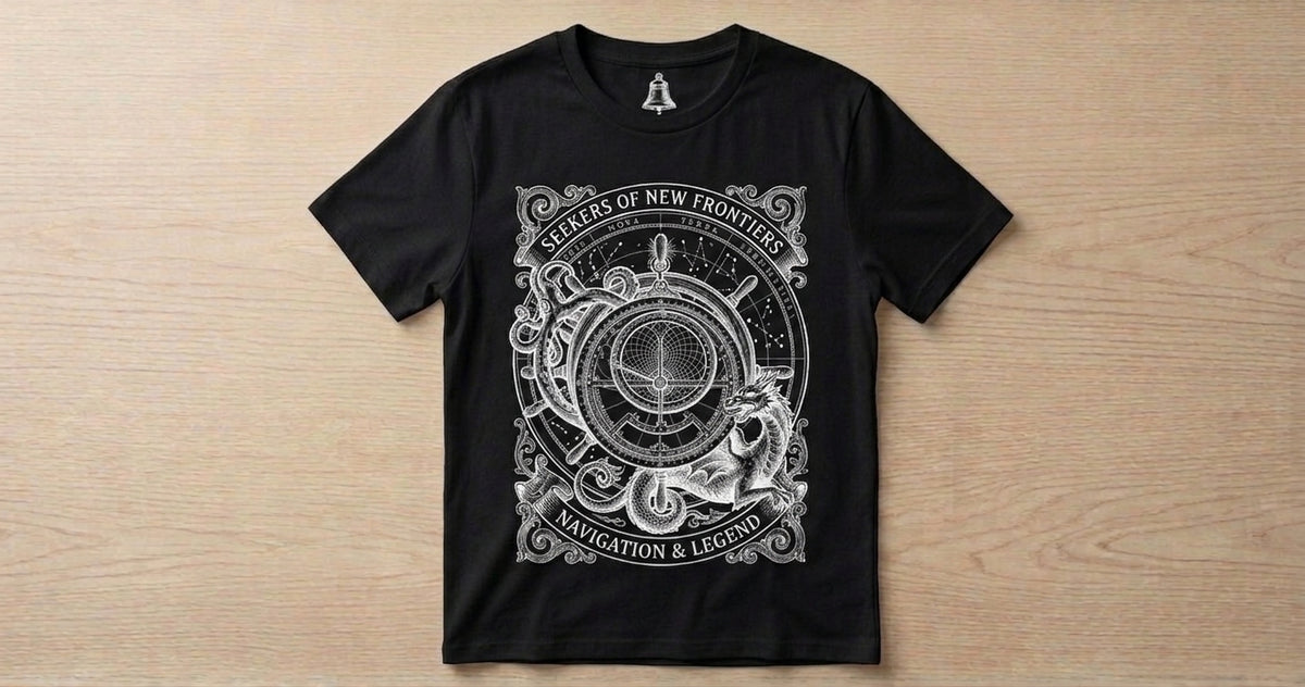 Camiseta Mapa de Navegação