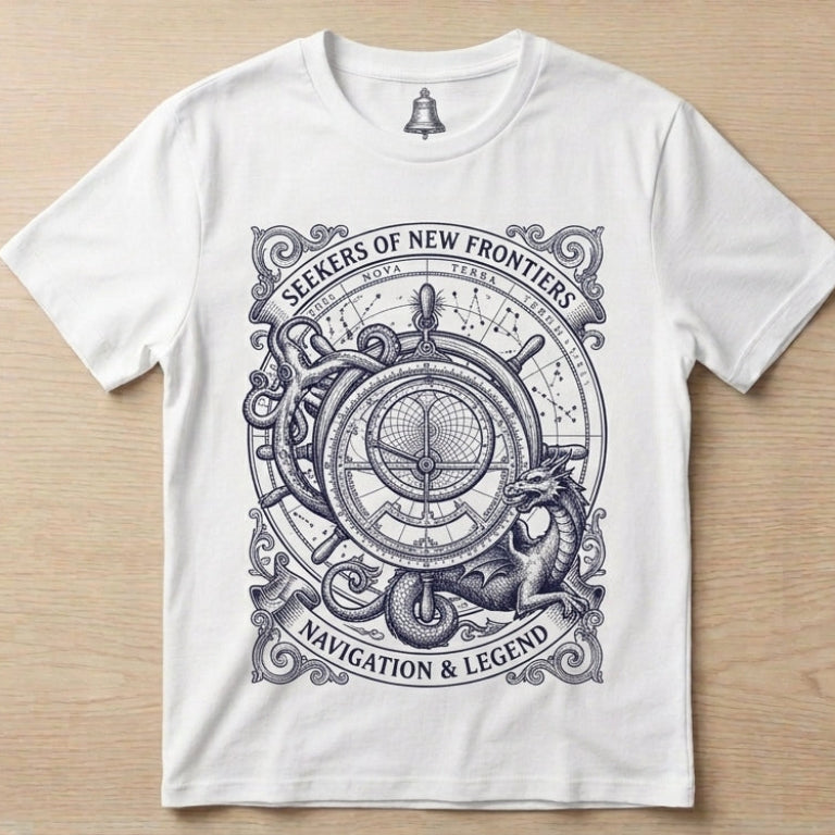 Camiseta Mapa de Navegação