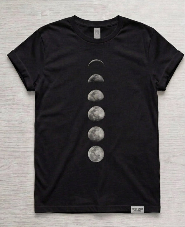 Camiseta Lua em fases