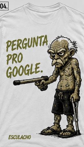 Camiseta Pergunta para o Google