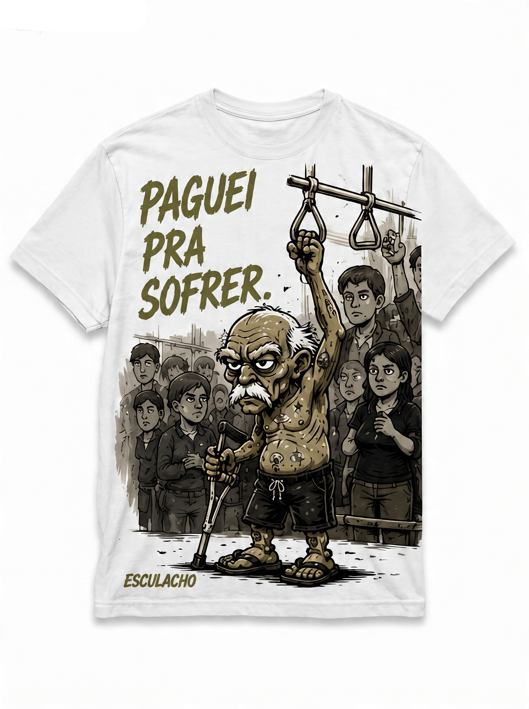 Camisa Paguei para Sofrer