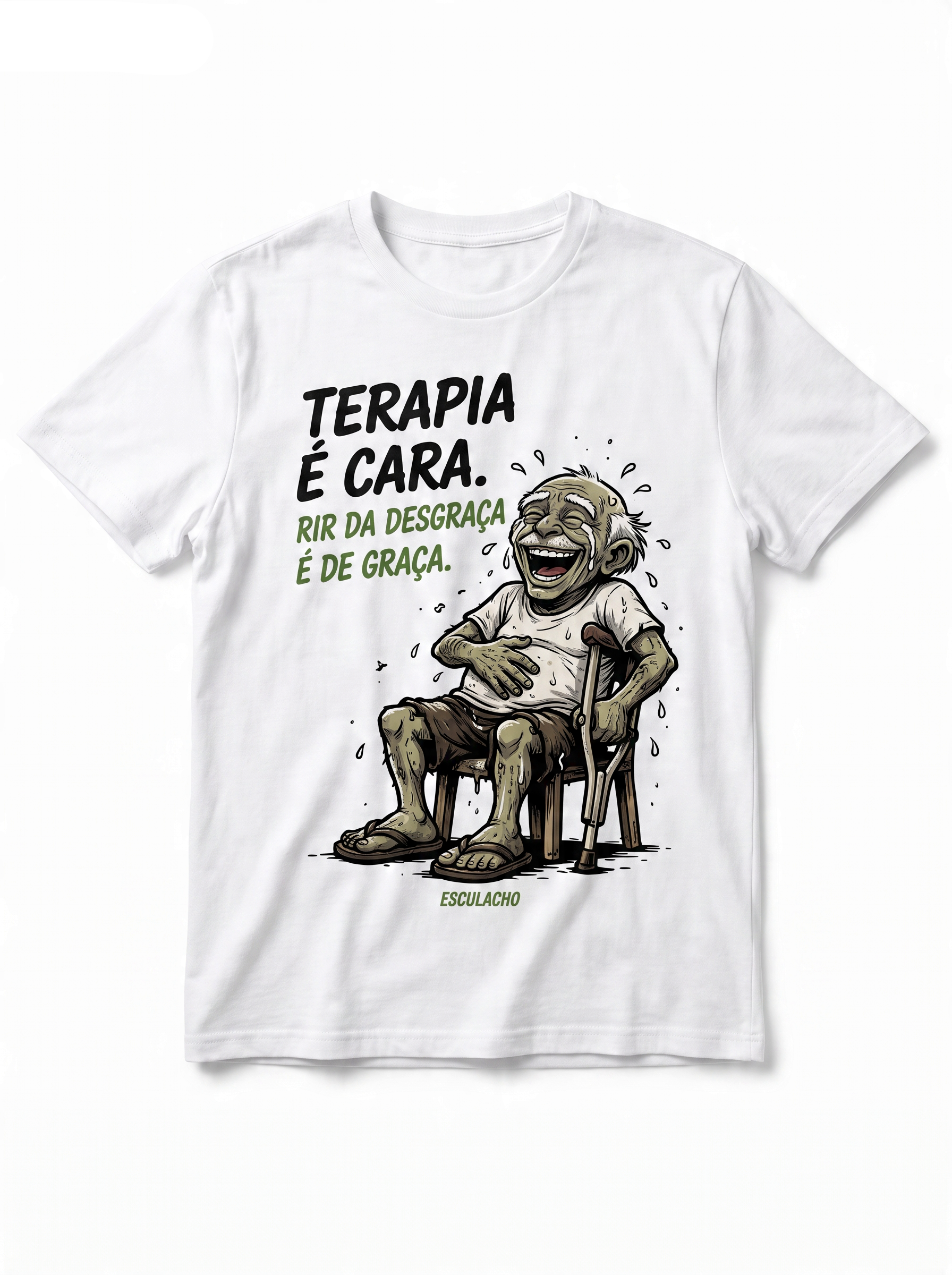 Camiseta Terapia é cara